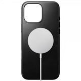 Nomad iPhone 16 Pro Max Cover Traditional Leather Case Horween Sort