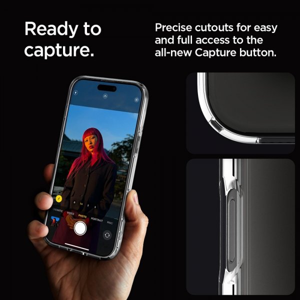 Spigen iPhone 16 Pro Max Cover Ultra Hybrid Crystal Clear