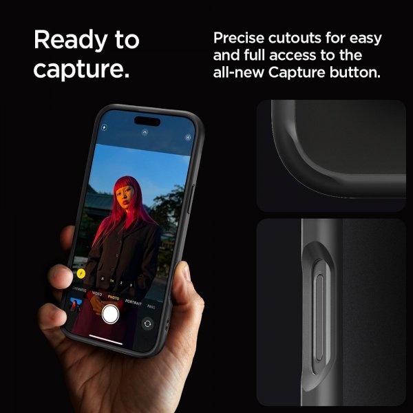 Spigen iPhone 16 Pro Max Cover Ultra Hybrid Frost Black
