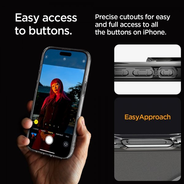 Spigen iPhone 16 Pro Max Cover Ultra Hybrid MagFit Frost Clear