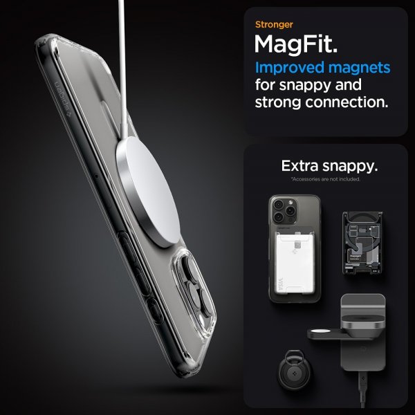 Spigen iPhone 16 Pro Max Cover Ultra Hybrid MagFit Guld