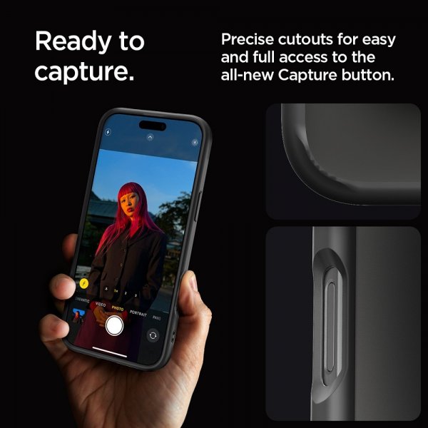 Spigen iPhone 16 Pro Max Cover Ultra Hybrid Mat Sort