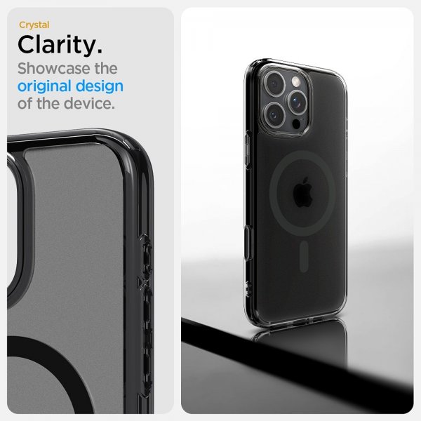 Spigen iPhone 16 Pro Max Cover Ultra Hybrid T MagFit Frost Black