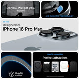 Spigen iPhone 16 Pro Max Cover Ultra Hybrid Zero One MagFit Natural Titanium