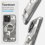Spigen iPhone 16 Pro Max Cover Ultra Hybrid Zero One MagFit Natural Titanium