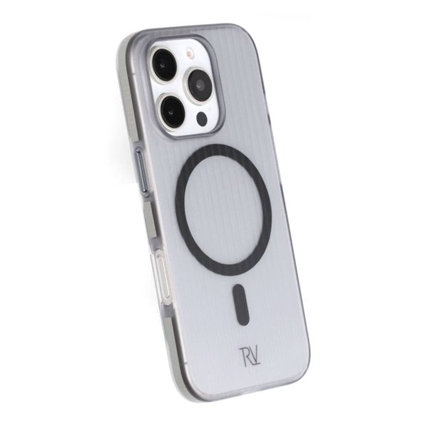 Rvelon iPhone 16 Pro Cover Riflet MagSafe Grå