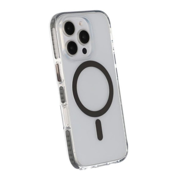 iPhone 16 Pro Cover Stødsikkert MagSafe Grå