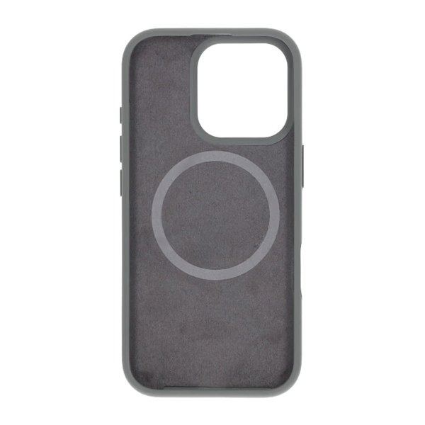 Rvelon iPhone 16 Pro Cover Silikone MagSafe Grå