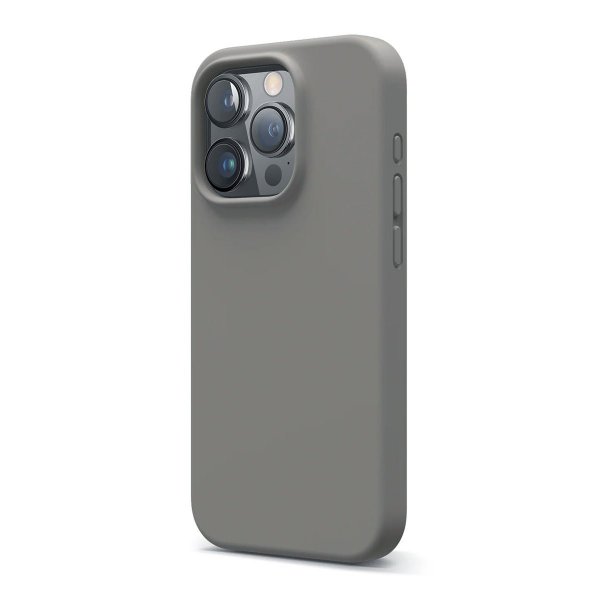 Rvelon iPhone 16 Pro Cover Silikone MagSafe Grå
