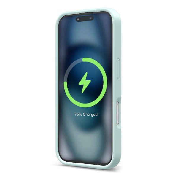Rvelon iPhone 16 Pro Cover Silikone MagSafe Grøn