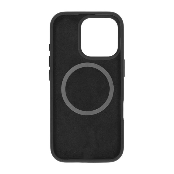 Rvelon iPhone 16 Pro Cover Silikone MagSafe Sort