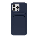 iPhone 16 Pro Cover Pung Blå