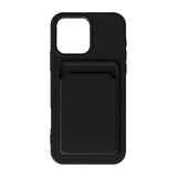 iPhone 16 Pro Cover Kortholder Sort