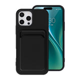 iPhone 16 Pro Cover Kortholder Sort
