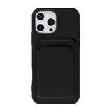 iPhone 16 Pro Cover Kortholder Sort