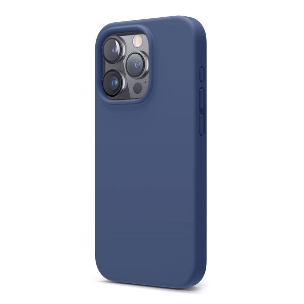 Rvelon iPhone 16 Pro Cover Silikone Blå
