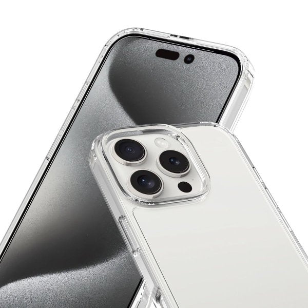 Rvelon iPhone 16 Pro Cover Gennemsigtig TPU Gennemsigtig
