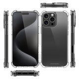 iPhone 16 Pro Cover Stødsikkert Transparent