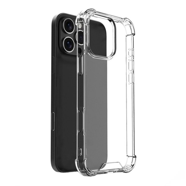 iPhone 16 Pro Cover Stødsikkert Transparent