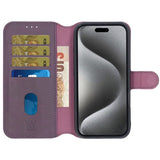 Rvelon iPhone 16 Pro Cover Magnetisk Aftageligt Etui Lilla