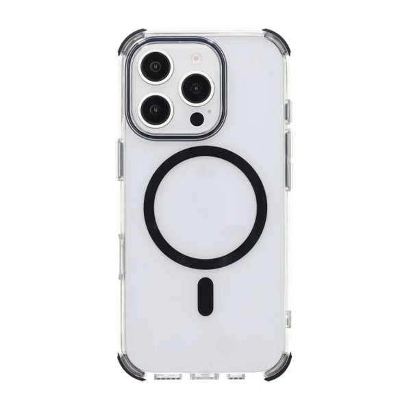 Rvelon iPhone 16 Pro Cover Stødsikkert MagSafe Sort