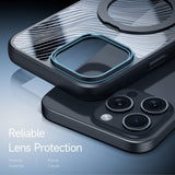 Dux Ducis iPhone 16 Pro Cover Aimo Series MagSafe Kickstand Sort