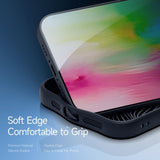 Dux Ducis iPhone 16 Pro Cover Aimo Series MagSafe Kickstand Sort