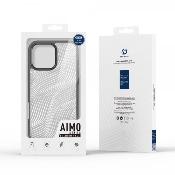Dux Ducis iPhone 16 Pro Cover Aimo Series Sort