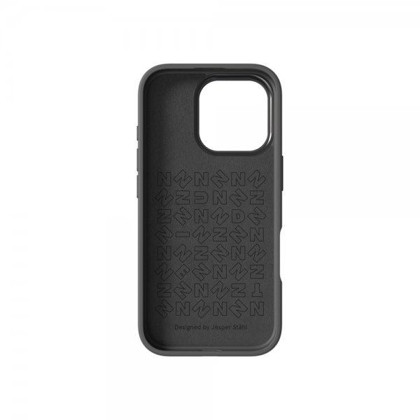 Nudient iPhone 16 Pro Cover Bold MagSafe Storm Black