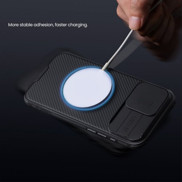 Nillkin iPhone 16 Pro Cover CamShield Pro MagSafe Blå