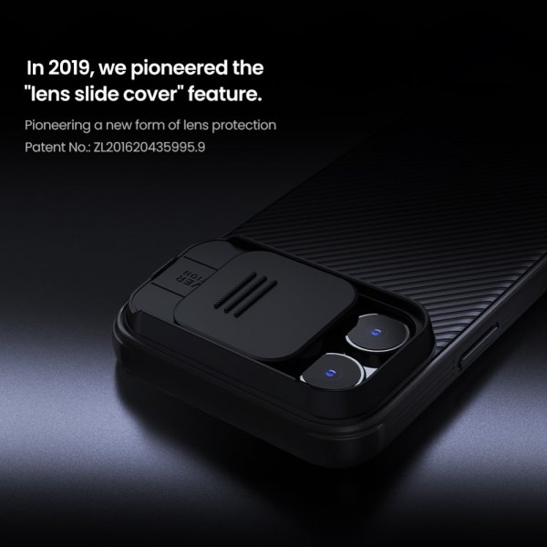 Nillkin iPhone 16 Pro Cover CamShield Pro Sort