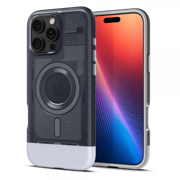 Spigen iPhone 16 Pro Cover Classic C1 MagFit Graphite