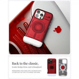 Spigen iPhone 16 Pro Cover Classic C1 MagFit Ruby