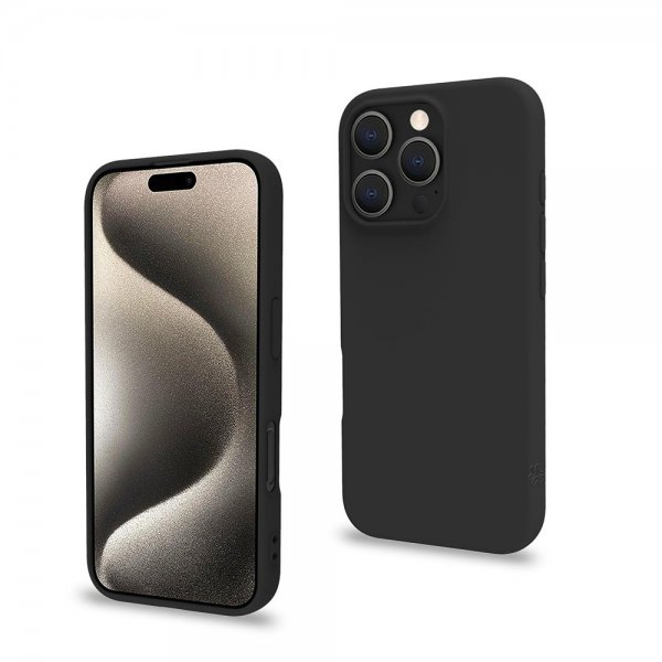 Celly iPhone 16 Pro Cover CROMO Sort