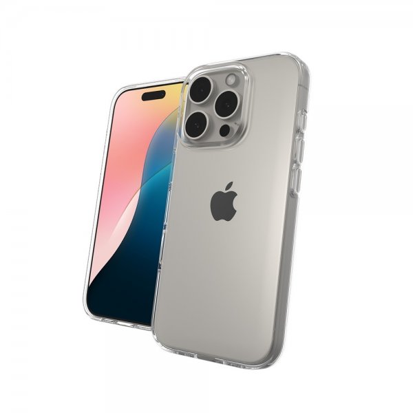 ZAGG iPhone 16 Pro Cover Crystal Palace Lite Transparent