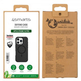 4smarts iPhone 16 Pro Cover Defend Etui Ultimag Sort