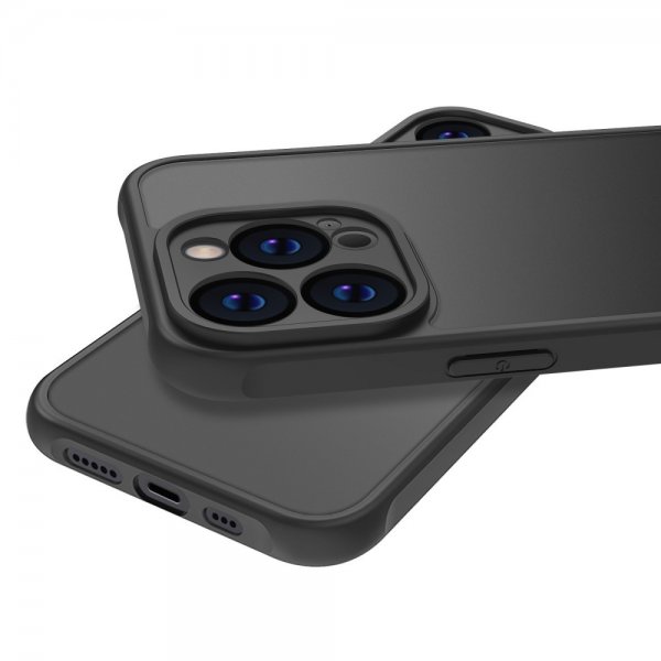 Nordic Covers iPhone 16 Pro Cover Feather Series Raven Black