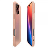 Spigen iPhone 16 Pro Cover Liquid Air Rose Titanium