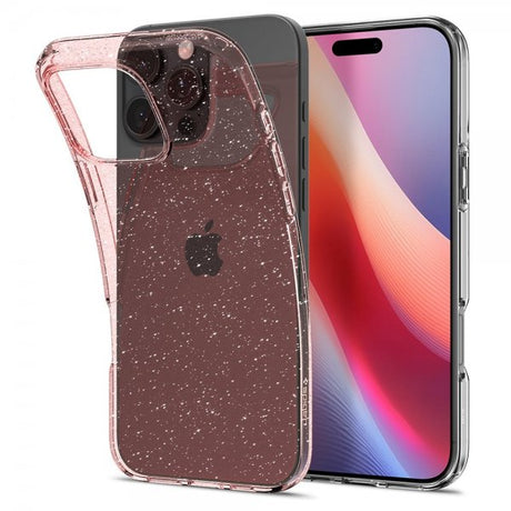 Spigen iPhone 16 Pro Cover Liquid Crystal Glitter Rose Quartz