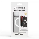 Vivanco iPhone 16 Pro Cover Mag Clear Transparent