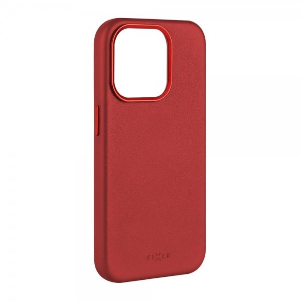 Fixed iPhone 16 Pro Cover MagLeather Rød