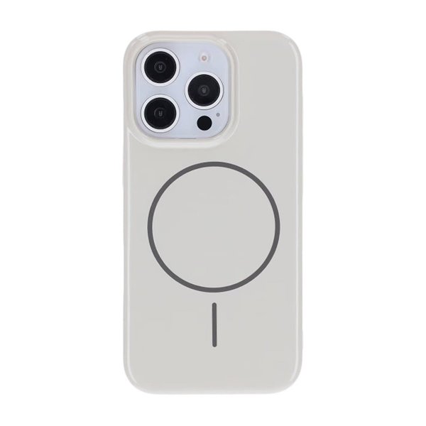 iPhone 16 Pro Cover TPU MagSafe Blank Hvid