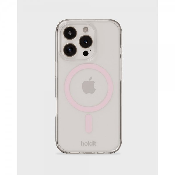 holdit iPhone 16 Pro Cover MagSafe Case Rosa