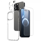 Northjo iPhone 16 Pro Cover med Skærmbeskyttelse og Kamerabeskyttelse 3-i-1