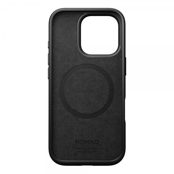Nomad iPhone 16 Pro Cover Modern Leather Case Horween Rustic Brown