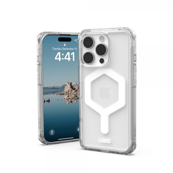 Urban Armor Gear (UAG) iPhone 16 Pro Cover Plyo MagSafe Hvid