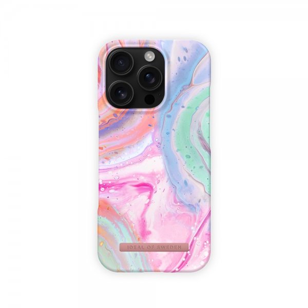 Ideal of Sweden iPhone 16 Pro Cover Printed Case MagSafe Pastel Marble