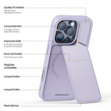 Dux Ducis iPhone 16 Pro Cover Rafi II Series MagSafe Lilla