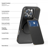 Dux Ducis iPhone 16 Pro Cover Rafi II Series MagSafe Sort