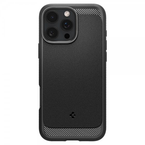 Spigen iPhone 16 Pro Cover Rugged Armor MagFit Mat Sort